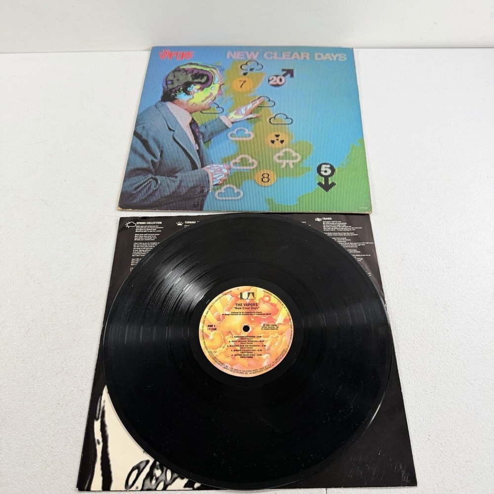 VAPORS - New Clear Days - LP - UA Liberty Records‎ 1980 LT-1049 Vinyl Record VG